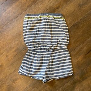 striped romper